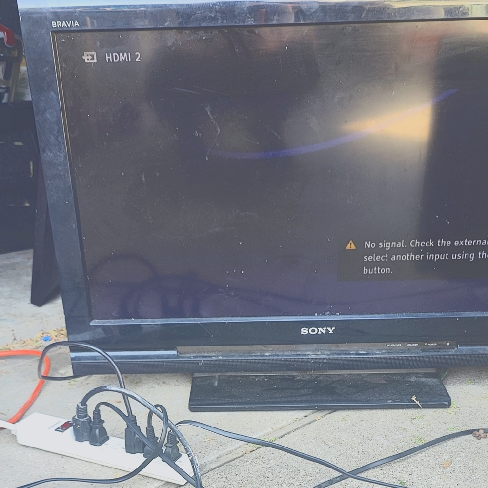 Two small TVs